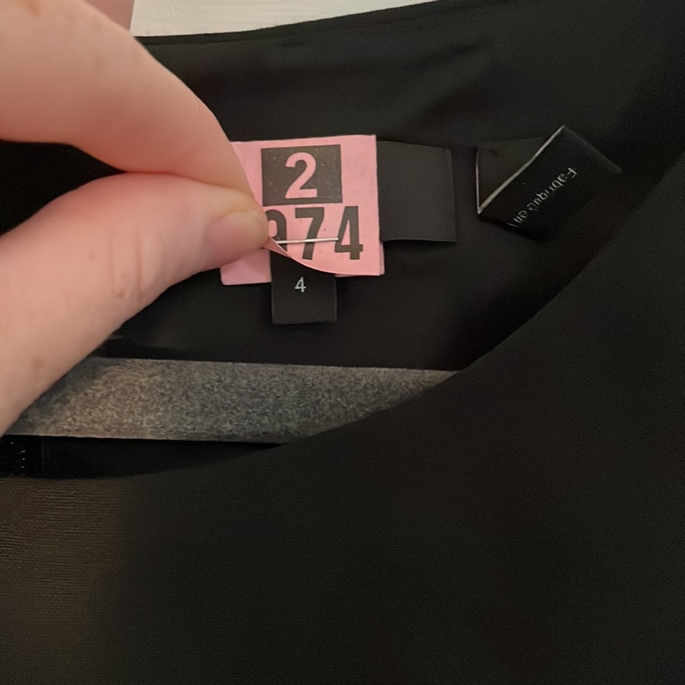 Theory Black Shift Dress - Like-New Condition - Picture 2 of 4